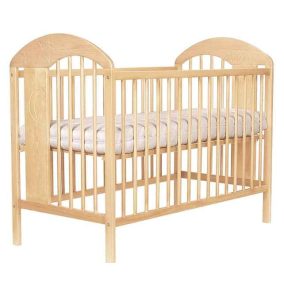   Tomi 13. Kiságy 60x120 - fenyő (bemart csillagok és hold mintával)