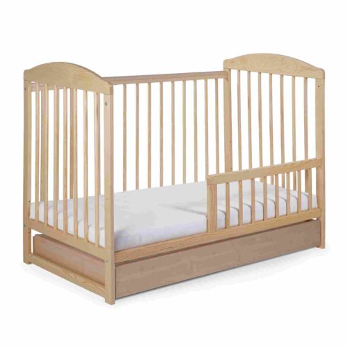 Tomi 15. Kiságy 60x120 - fenyő (kanapévá alakítható)