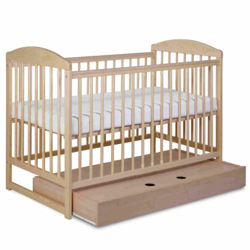 Tomi 15. Kiságy 60x120 - fenyő (kanapévá alakítható)