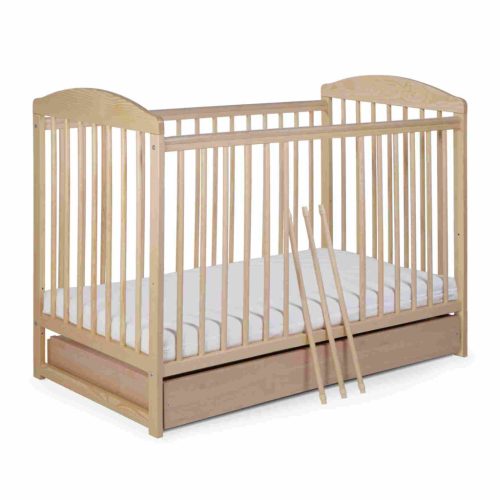 Tomi 15. Kiságy 60x120 - fenyő (kanapévá alakítható)