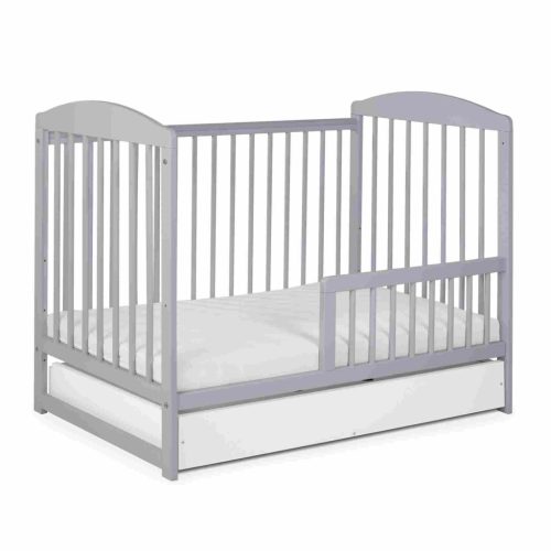 Tomi 15. Kiságy 60x120 - szürke (kanapévá alakítható)