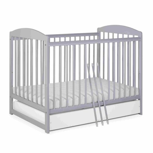 Tomi 15. Kiságy 60x120 - szürke (kanapévá alakítható)