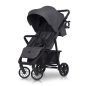 Euro-Cart Flex Black Edition Lapracsukható Sportbabakocsi Iron