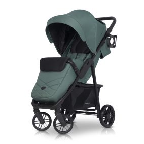    Euro-Cart Flex Black Edition Lapracsukható Sportbabakocsi Mineral