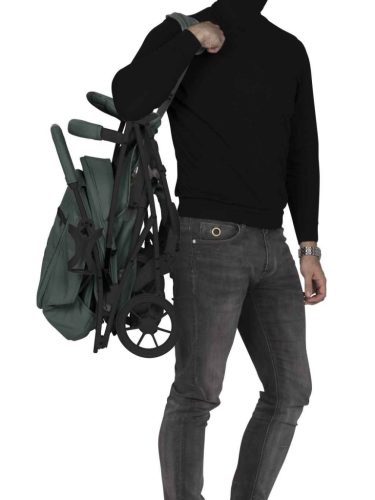  Euro-Cart Volt Black Edition Lapracsukható Sportbabakocsi  Fossil