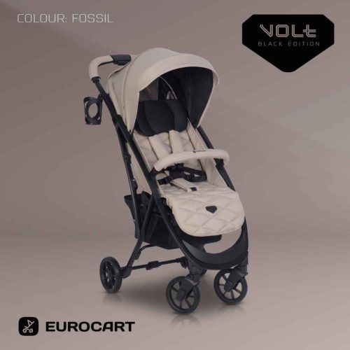  Euro-Cart Volt Black Edition Lapracsukható Sportbabakocsi  Fossil