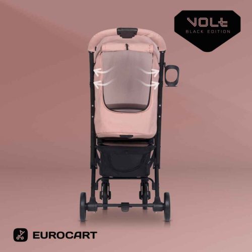  Euro-Cart Volt Black Edition Lapracsukható Sportbabakocsi  Langust
