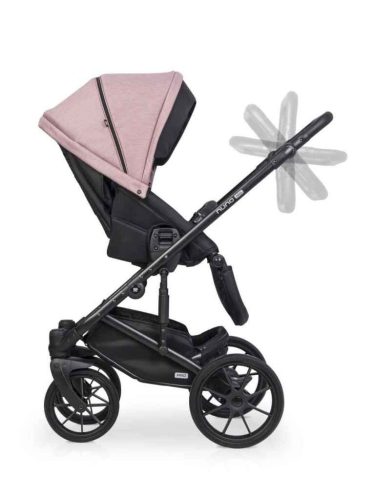 Riko Nuno Pro 3in1 Multifunkciós Babakocsi Rose