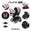 Riko Nuno Pro 3in1 Multifunkciós Babakocsi Rose