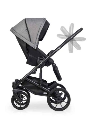 Riko Nuno Pro 3in1 Multifunkciós Babakocsi Titanium