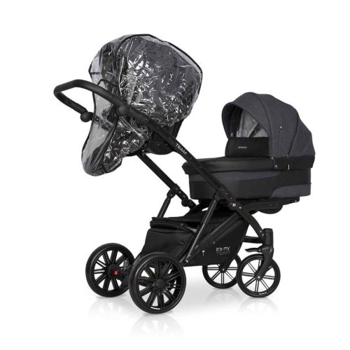 Riko Team Multifunkciós Ikerbabakocsi Anthracit