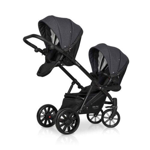 Riko Team Multifunkciós Ikerbabakocsi Anthracit