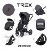 Riko Trex 3in1 Multifunkciós Babakocsi Anthracite