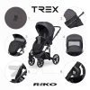 Riko Trex 2in1, 3in1 Multifunkciós Babakocsi Anthracite