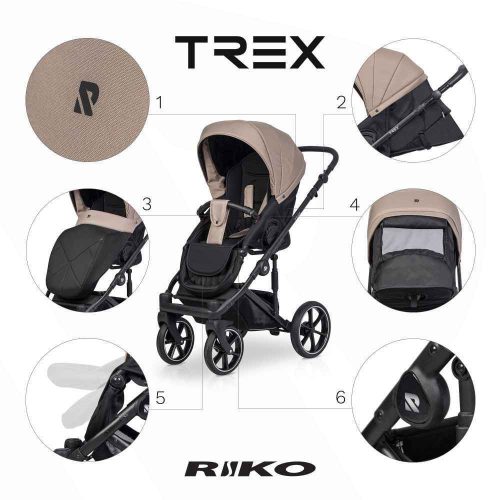 Riko Trex 3in1 Multifunkciós Babakocsi Dakar