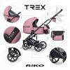 Riko Trex 2in1, 3in1 Multifunkciós Babakocsi Energy Pink