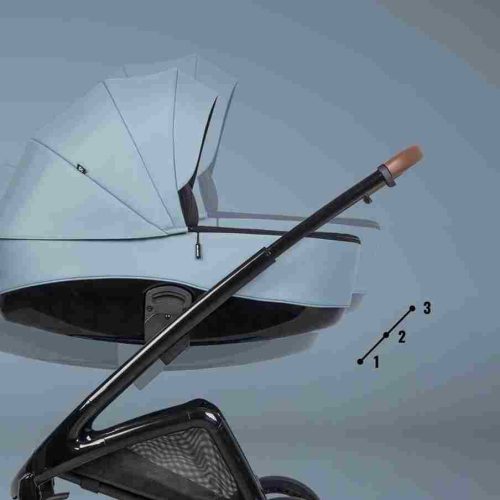 Riko XD Black Line 3in1 Multifunkciós Babakocsi Crystal Blue