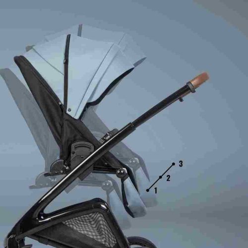 Riko XD Black Line 3in1 Multifunkciós Babakocsi Crystal Blue