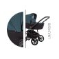 Baby Merc La Noche 3in1 Multifunkciós Babakocsi Zöld