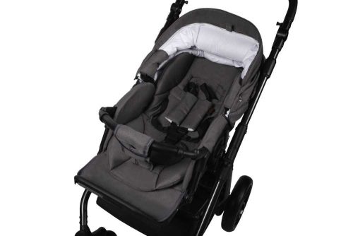 Baby Merc La Noche 3in1 Multifunkciós Babakocsi  Szürke
