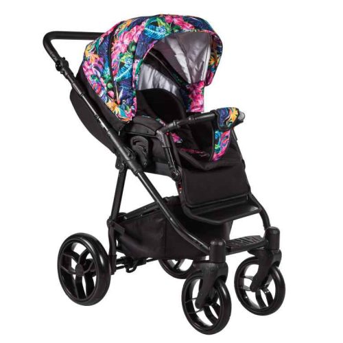 Baby Merc La Noche 3in1 Multifunkciós Babakocsi  Virágos