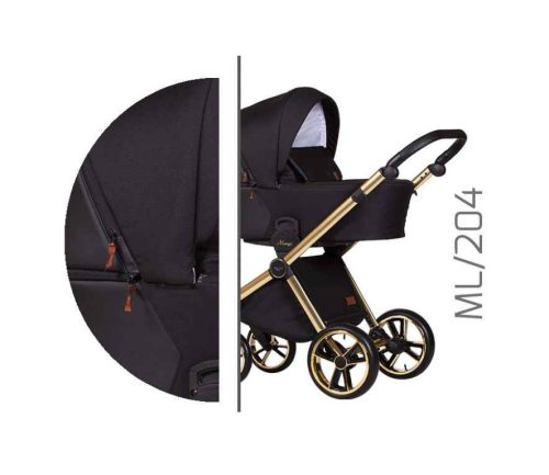 Baby Merc Mango Limited 3in1 Multifunkciós Babakocsi Fekete