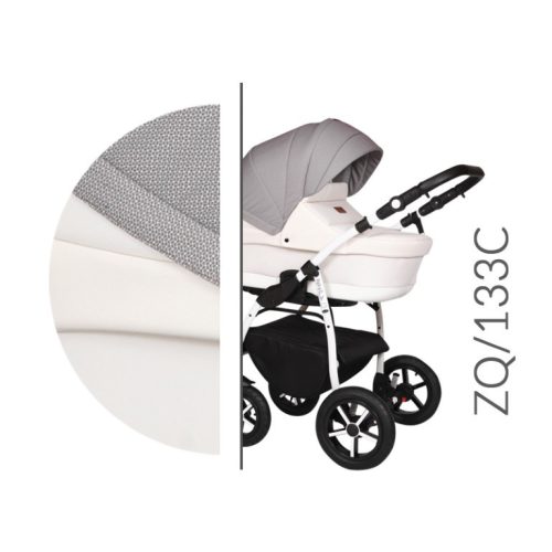 Baby Merc Zipy Q  2in1, 3in1 Multifunkciós Babakocsi Szürke