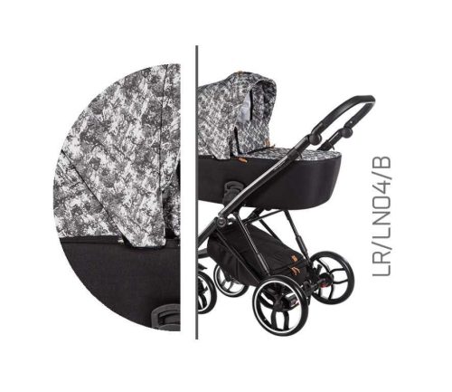 Baby Merc La Rosa 3in1 Multifunkciós Babakocsi  Szürke