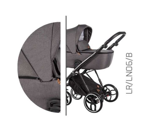 Baby Merc La Rosa 3in1 Multifunkciós Babakocsi  Szürke