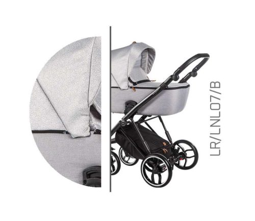 Baby Merc La Rosa 3in1 Multifunkciós Babakocsi  Szürke