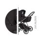 Baby Merc La Rosa 3in1 Multifunkciós Babakocsi Fekete