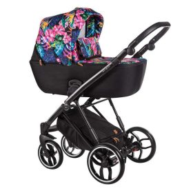 Baby Merc La Rosa 3in1 Multifunkciós Babakocsi  Virágos