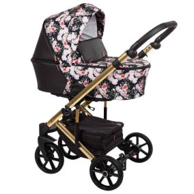   Baby Merc Mosca Limited 3in1 Multifunkciós Babakocsi  Virágos