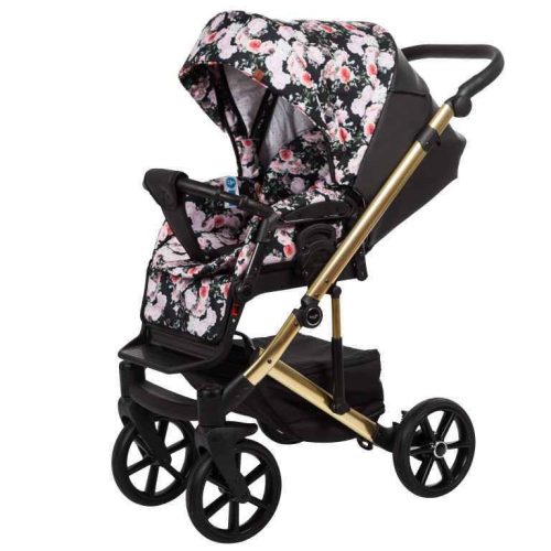 Baby Merc Mosca Limited 3in1 Multifunkciós Babakocsi  Virágos