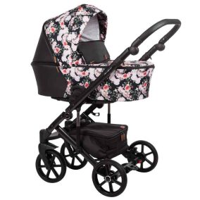 Baby Merc Mosca 3in1 Multifunkciós Babakocsi  Virágos