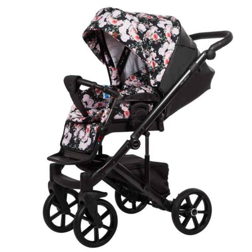 Baby Merc Mosca 3in1 Multifunkciós Babakocsi  Virágos