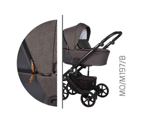 Baby Merc Mosca 3in1 Multifunkciós Babakocsi  Barna