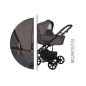Baby Merc Mosca 3in1 Multifunkciós Babakocsi Barna