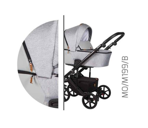 Baby Merc Mosca 3in1 Multifunkciós Babakocsi  Szürke